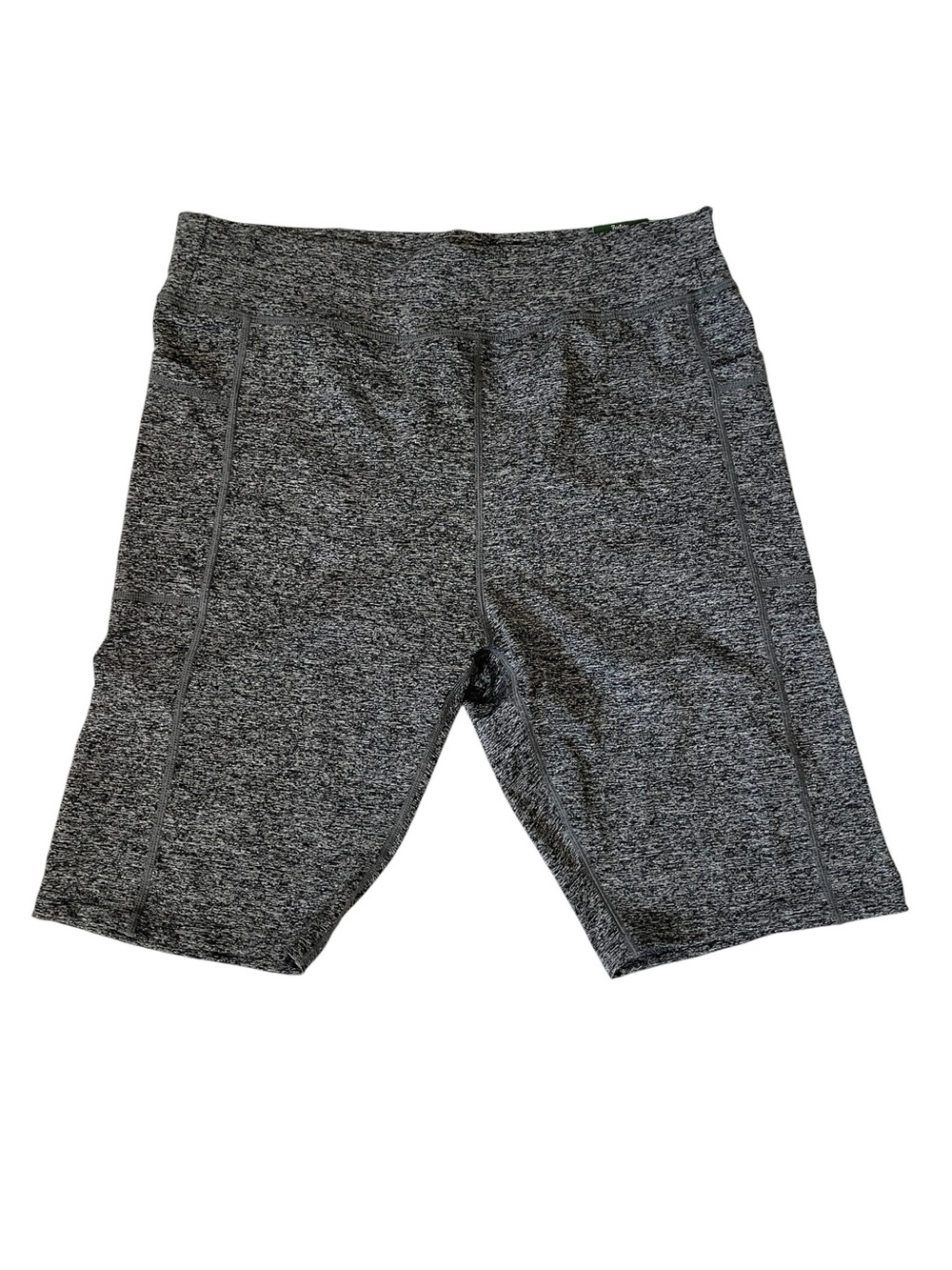 Rag Plus Women’s biker shorts- Heather gray size 3X